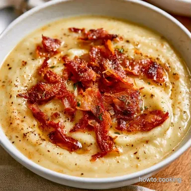 Crock Pot Potato Soup with Creamy for 8 Recipe Card
