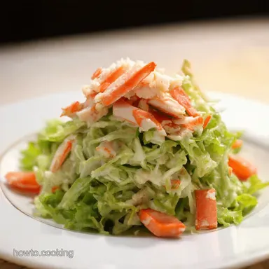 Kani Salad My Creamy Crab Stick Salad Sensation Recipe Card