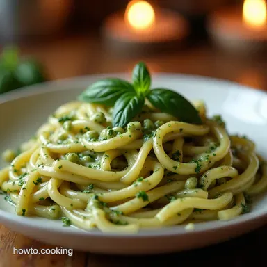 Basil Pesto Cream Sauce My 15Minute Weeknight Wonder Recipe Card