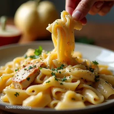 Creamy Bow Tie Pasta with Chicken My Easy Weeknight Winner Recipe Card