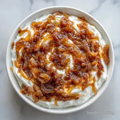 Onion Dip in 25 Minutes Recipe Card