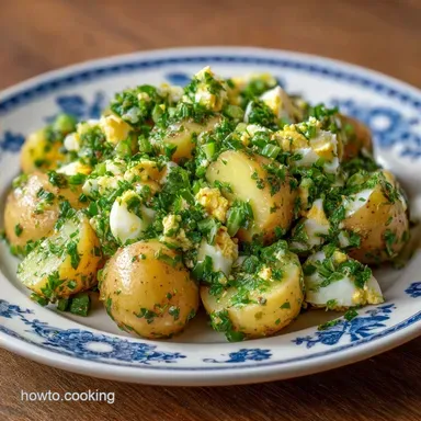 Creamy Pickle Relish Potato Salad: Party