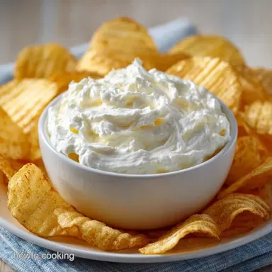 Potato Chip Dip in 5 Minutes Recipe Card