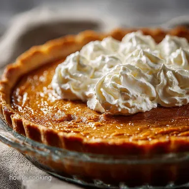 Creamy Pumpkin Pie: The Silken, Crack-Free Recipe for Thanksgiving Recipe Card