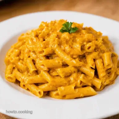 Creamy Pumpkin Pasta Sauce Autumn Comfort in 40 Minutes Recipe Card