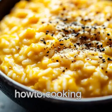 Creamy Pumpkin Risotto Recipe: Autumn Comfort Food! Recipe Card