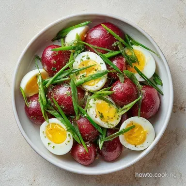 Creamy Red Potato Salad with Egg Recipe Card