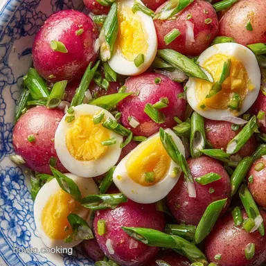 Creamy Red Potato Salad with Egg