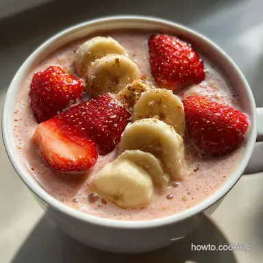 Strawberry and Banana Smoothie: Ultra-Creamy 5-Minute Recipe Recipe Card