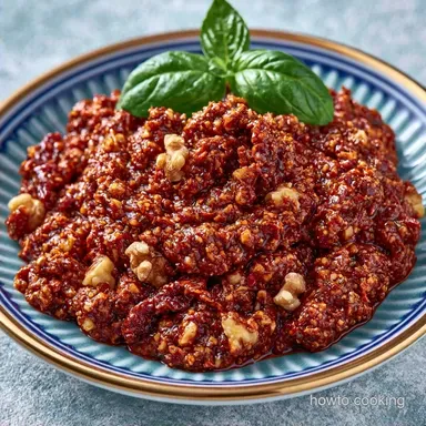 Sun Dried Tomato Pesto in 5 Minutes
