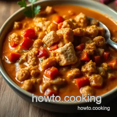 Creamy Chicken Chili Recipe: My Family's Go-To Comfort Food Recipe Card