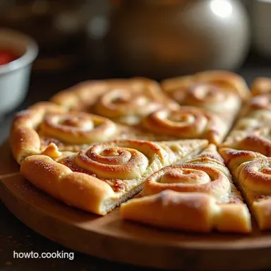 Easy CinnamonSugar Crescent Roll Pizza Recipe Ready in Under 30 Mins Recipe Card