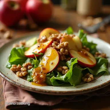 The Best Crisp Honeycrisp Apple Salad Recipe No Mayo Recipe Card