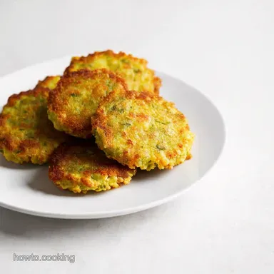 Crispy Baked Vegetable Fritters NOT Fried My Easy Recipe
