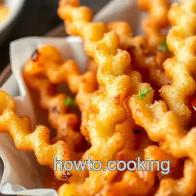Crispy Crinkle-Cut Fries: The Ultimate Easy Homemade Snack!
