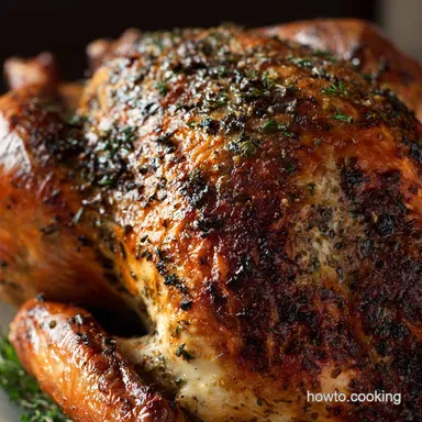 Roast Turkey: The Ultimate Herb-Crusted Recipe for Crispy Skin Recipe Card