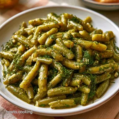 Pickled Dilly Beans in 25 Minutes Recipe Card