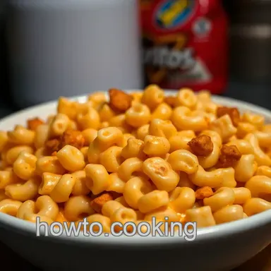 Crunchy Doritos Mac and Cheese Casserole with Chicken