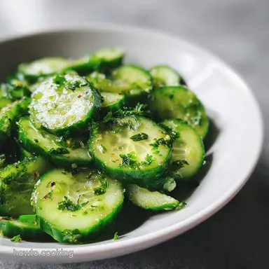 Cucumber Salad in 15 Minutes: Crisp & Zingy