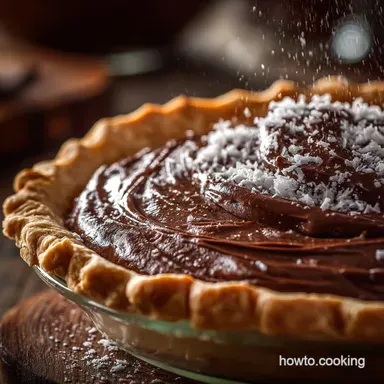 Chocolate Pie Recipe: The Silky Smooth Dark Chocolate Dream Pie Recipe Card