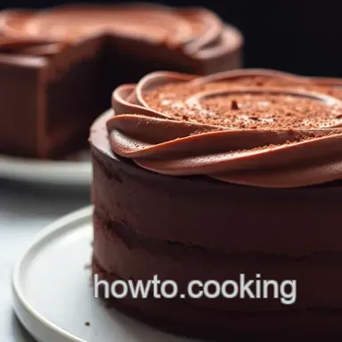 Chocolate Mousse Cake: Decadent & Doable Baking! Recipe Card