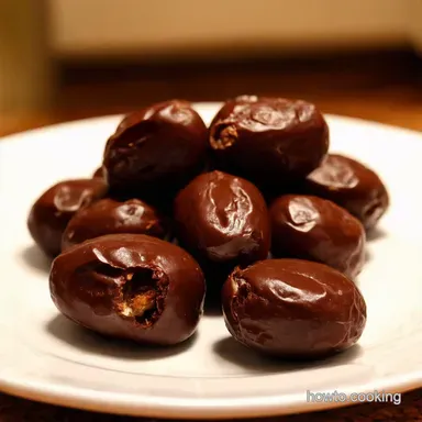Easy Chocolate Dates My Secret Stuffed Medjool Treat Recipe Card