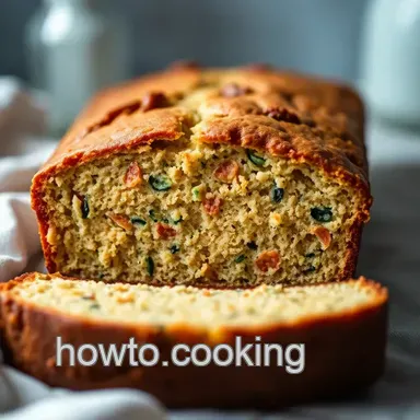 Delightful Zucchini Bread: A Moist and Flavorful Classic presentation