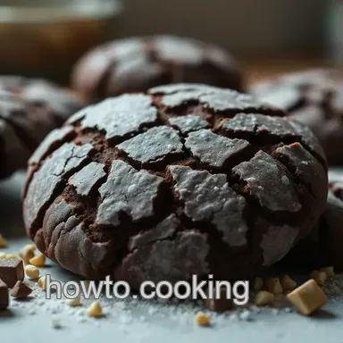 Delightfully Crinkled Chocolate Cookies Recipe: My Holiday Favourite