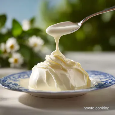 Heavy Cream from Milk and Butter in 5 Min Recipe Card