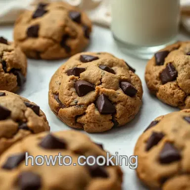 Double Chocolate Chunk Cookies: My Go-To Recipe! Recipe Card