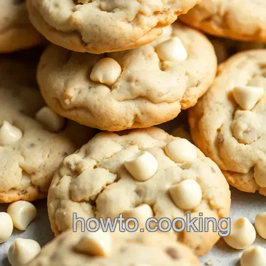 Dreamy White Chocolate Chip Cookies: My Easy Recipe! Recipe Card