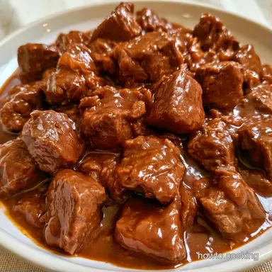 Dutch Oven Beef Tips: One-Pot Tender Recipe Card