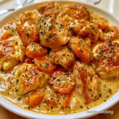 Dutch Oven Chicken and Dumplings Recipe Card