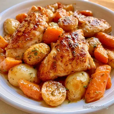 Crispy Chicken and Potatoes One-Pot