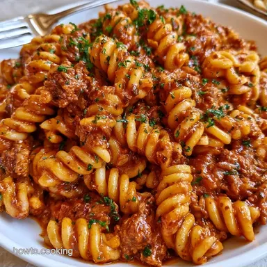 Dutch Oven Pasta Sauce for 8 Servings Recipe Card
