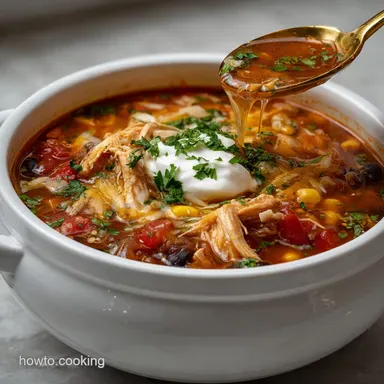 Chicken Taco Soup: The Ultimate Easy Weeknight Fiesta Recipe Card