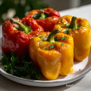 Costco Stuffed Bell Peppers: 45-Min Copycat Recipe Recipe Card