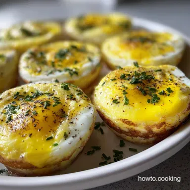 Egg Bites: Make-Ahead Meal Prep Recipe Card