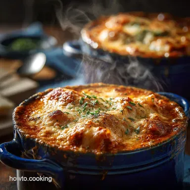 Lean Easy Healthy Lasagna Soup High Protein Ready in Under an Hour Recipe Card
