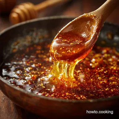 Hot Honey Recipe: The Best Spicy Honey Sauce Tutorial Recipe Card