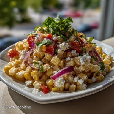 Mexican Street Corn Salad: Smoky Flavor in 25 Mins