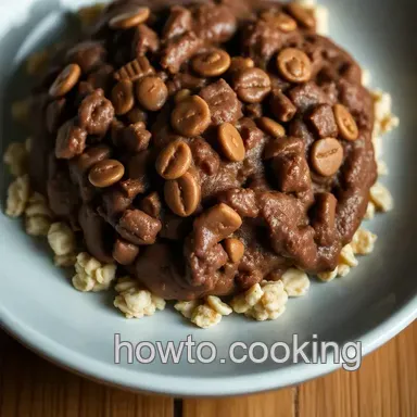 Easy No Bake Chocolate Oatmeal Cookie: A Nostalgic Treat in Minutes! Recipe Card