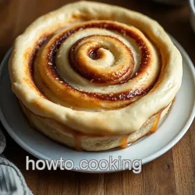 Easy Cinnamon Roll Recipe: Peasy Homemade Rolls! Recipe Card