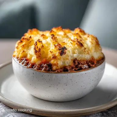 Easy Shepherds Pie for 8 Servings: Rich, Savory and Baked Recipe Card