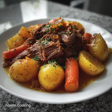 Slow Cooker Pot Roast Recipe: Easy Fork-Tender Perfection