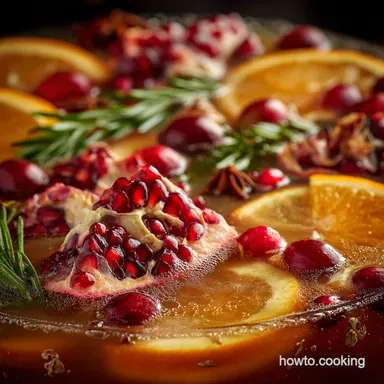 Thanksgiving Punch: The Easy, Sparkling Holiday Drink Centerpiece Recipe Card