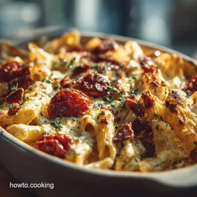 Feta Pasta: The Viral Baked Recipe Made Effortlessly Easy Recipe Card