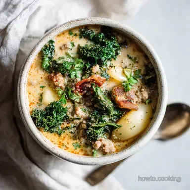 Easy Zuppa Toscana Soup: Creamy Copycat Recipe for 6 Servings