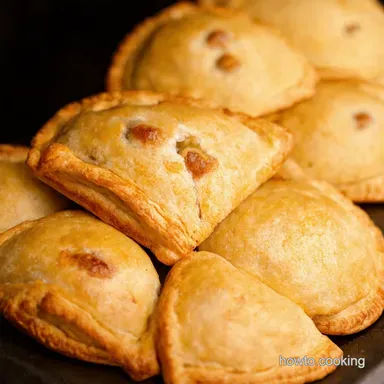 Everything Bagel Hand Pies Savory Snack Time Sorted Recipe Card