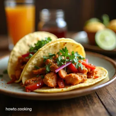Chicken Street Tacos Recipe My Easy Weeknight Fiesta Recipe Card